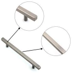Stainless steel material kitchen cabinet door handles