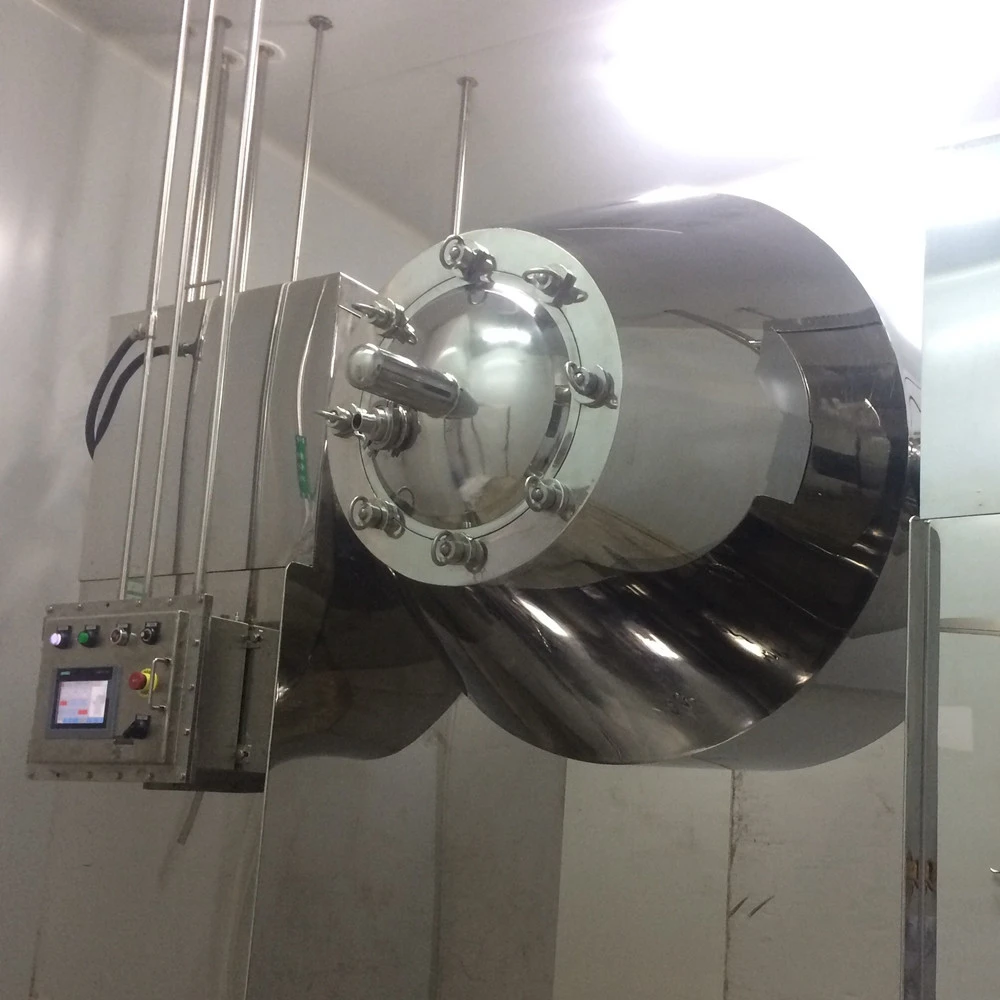 Stainless Steel Rotary Vacuum Drying Machine For Pharmaceutical Industry