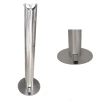 Stainless Steel Round Tube Foot Pedal Active Hand Wash Dispenser Stand Universal Sanitizer Pedal Operated Stand