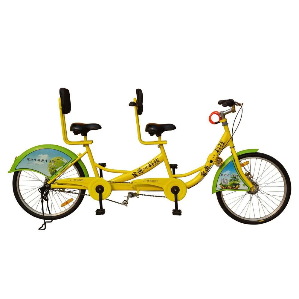 Steel/highquality/anti-theft/smart bluetooth lock/city/OEM/24-inch/tandem bike/wholesale/two seat bicycle