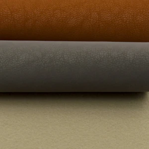 Stock high end pu synthetic leather solvent free pu faux leather for bags sofa upholstery