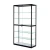 Import Store supply glass cabinets/wall tall display case/museum display glass showcases from China