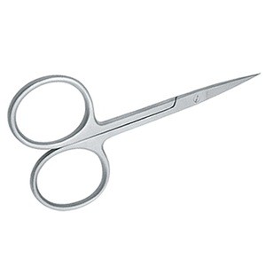 Stylish Professional Stainless Steel Dull Silver Color High Quality Manicure Scissor for Nail and Hair with Sharp Blade