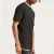 Import summer 2021 casual men wear black short-sleeved T-shirt with zipper pocket mens T-shirt from China