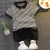 Import Summer childrens t-shirt shorts sets boy girl baby clothing sets wholesale kids clothes newborn clothes sets from China