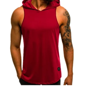 Summer sports and leisure Slim and breathable sleeveless vest mens gym sports vests