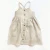 Import Summer wholesale  baby dress Sleeveless Cotton linen breathable kid girl dress with bow from China