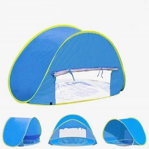 Sun Shelter Lightweight Beach Sun Shade Canopy Cabana Kids Play Beach Tents