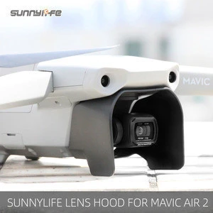 Sunnylife Anti-glare Lens Hood Gimbal Protective Cap Lens Cover Sunshade Accessories for Mavic Air 2