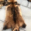 Superior quality Whole animal fur Natural leather Real raccoon fur Competitive price