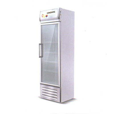 Supermarket refrigerator showcase single door drink cooler  display  freezer