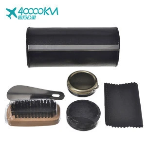 SW3405 Small Travel Cylindrical Cleaning Professional Shoe Polish Set