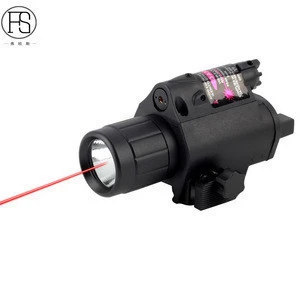 Tactical Pistol Gun Shooting Red Dot Laser Sight Hunting Scopes with LED Flashlight