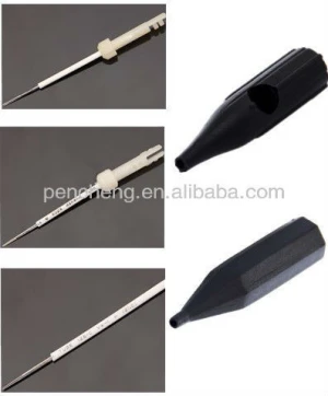 Taiwan disposable  tattoo sterilized needle cap tattoo needle cap for permanent make machine