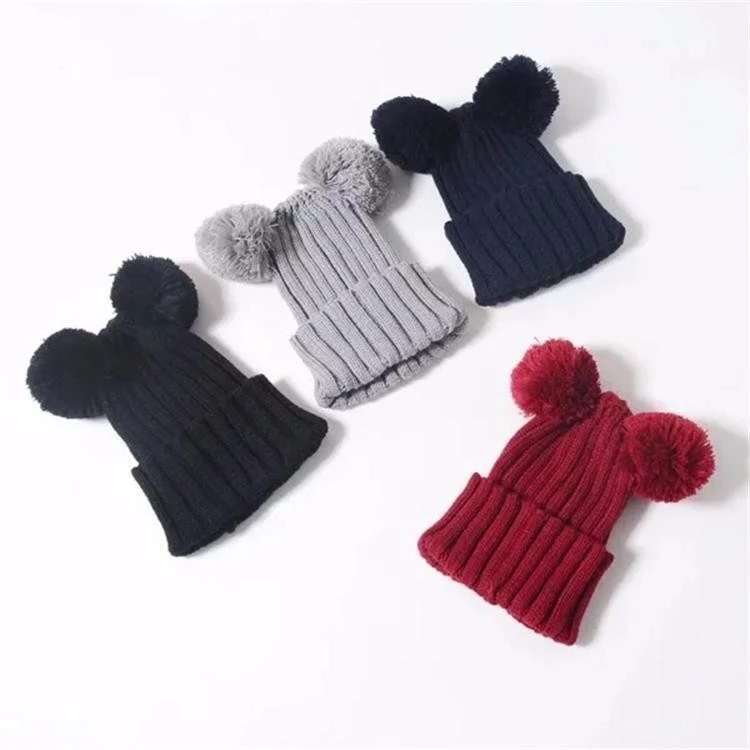 Tao bao New style winter knitted baby hat/baby knitted hat/baby hat from China suppliers
