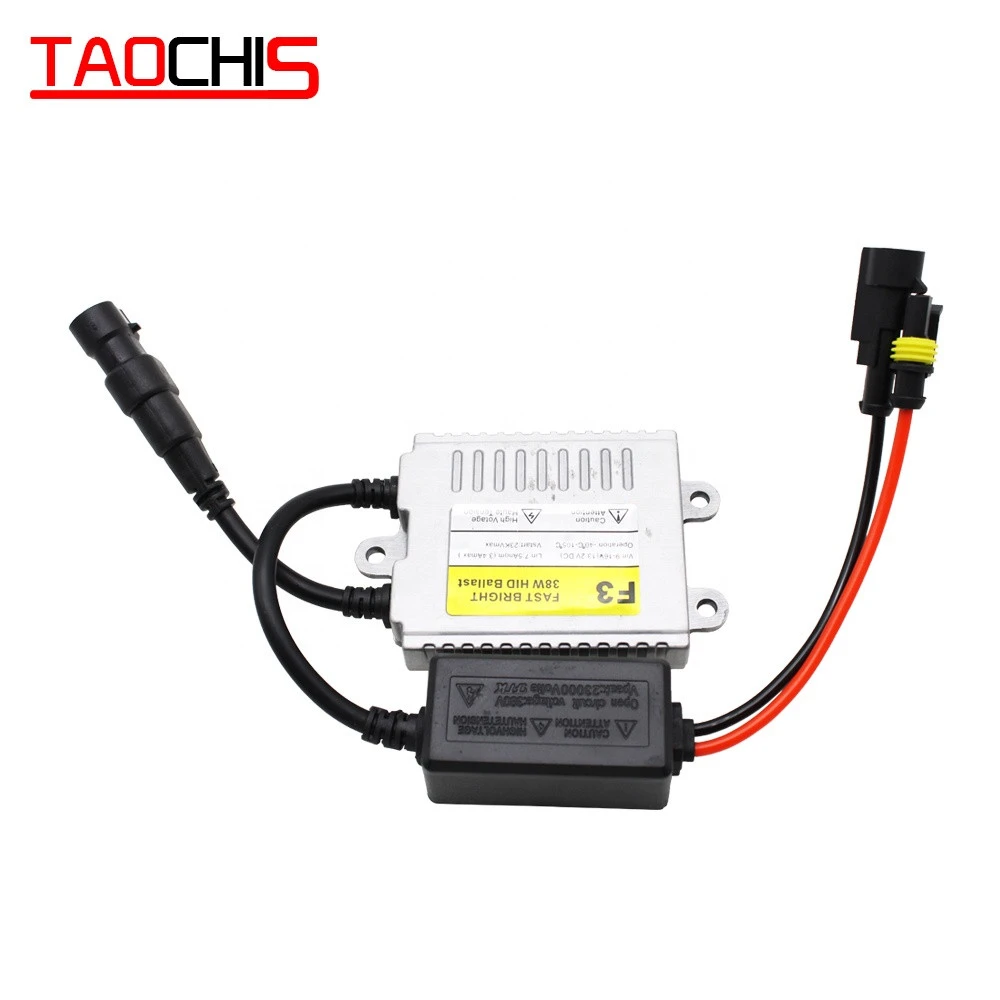 TAOCHIS Car HID Xenon Ballast F2 AC12V 38W Fast Start Ignition digital block Starter for D2S D2C D2R H1 H4 H7 H11lamp Retrofit