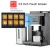 TFT color display white and black color coffee machine commercial espresso
