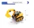 Import top quality 16 pcs DIY car plastic take apart assemble truck for preschool from China
