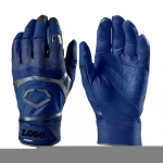 Top quality low price custom hand protection leather baseball softball batting Gloves