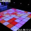 Touching sensor rgb color led dance floor, white "led lighted dance floor" sensor
