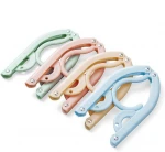 Travel Hangers,Portable Folding Clothes Hangers Foldable Clothes Drying Rack for Kids and Adults