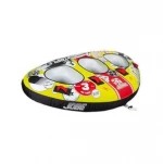 Triplet 3 Person Inflatable Towable Tube Ringo Speedboat Jetski