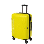 tsa Lock  Wholesale cosmetic travelling trolley bag hard case smart mini luggage wheel set of 3 pieces hand cabin size suitcase