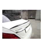 Tuning parts of C63 style spoiler for Mercedes Benz C class W205 4D 2015-Plastic or real carbon fiber spoiler