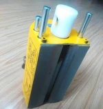 U groove design Permanent magnetic lifter for hoisting flat steel tube