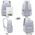 Import Unisex Back Pack Quick Dry Waterproof Unisex Backpack front zipper patch Top Quality Custom school bag from China