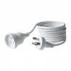 UNITED CABLE Power Extension Lead 3 Metre White 240VAC 10AMP