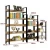 Import used contemporary wooden bookcase shelves for library furniture from China