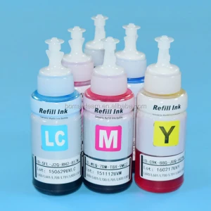 UV Dye ink For Epson inkjet printer L800 L801 L1800 L850 L810 L805 L600 L700 674 673 printing inks
