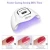 Import UV Gel Nail Lamp 80W LED UV Light Nail Dryer for Gel Polish 4 Timers Professional Nail Art Accessories from China
