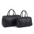 Import V269 Multifunctional woven pu leather men and women large duffle bag weekend travel hand bag from China