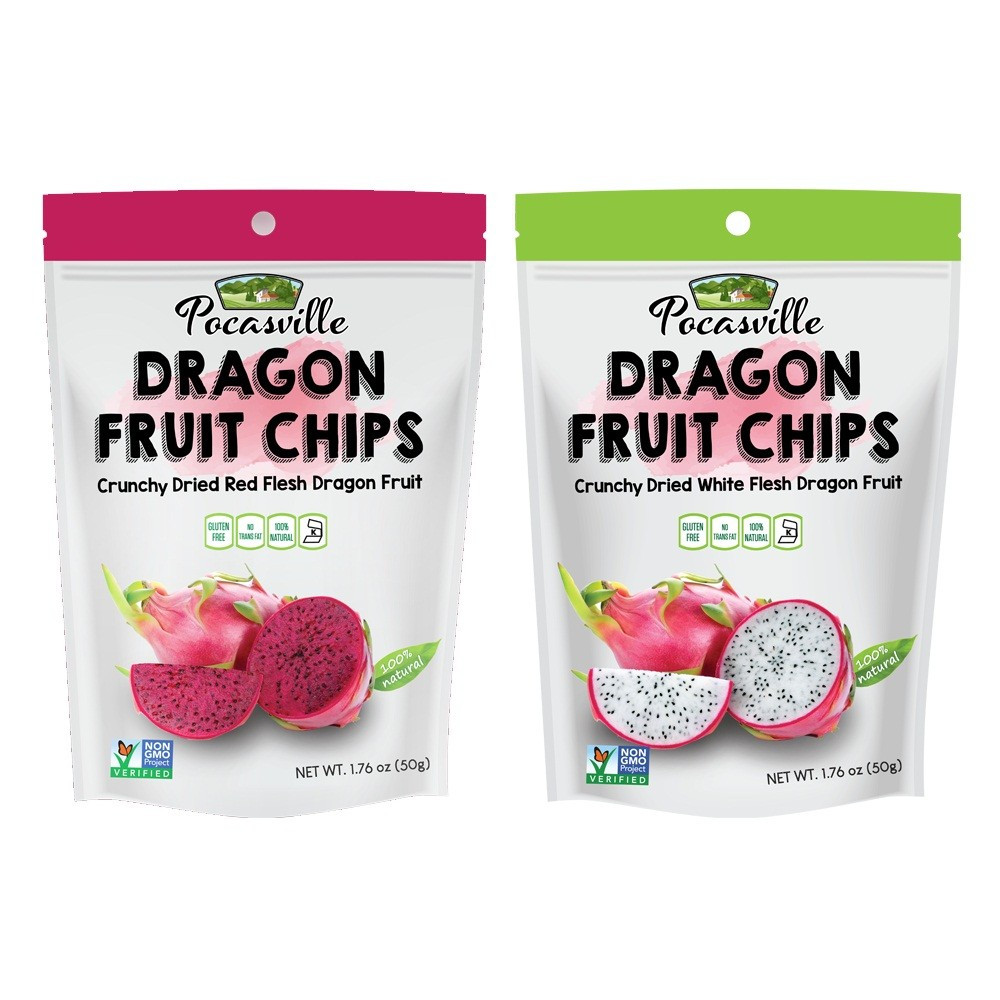 Buy Vaccum Dried Dragon Fruit Chips Contains Organic Dragon Fruit Chip