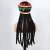 Import VAST wholesale women rasta knitted beret hats with dreadlock men fashion hats party christmas hats drop shipping from Hong Kong