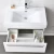 Import VC CUCINE Foshan factory high quality small modern PVC vanity bathroom with 2-Drawer from China