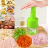 Vegetable Garlic Dicer Onion Presser Food Stainless Steel Slicer Peeler Chopper Cutter Kitchen Gadgets Cooking Tools