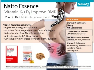 Vitamin K2 + D3 Supplement for protecting Bone & Heart