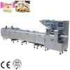 Wafer Cereal Bar Wrapping Machine Egg Roll Rotary Bowl Feeding Flow Packaging Line