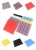 Import Wall Insulation colorful Recording Studio Soundproof Sound-absorbing Panel Bevel Acoustic Foam from China
