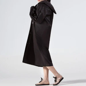 Waterproof customized single person poncho reflect rain coat poncho EVA clear rain coat outdoor raincoat