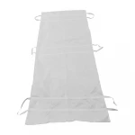 Waterproof funeral disposable peva leak proof degradable plastic adult 6 handles custom cross men cadaver body bag dead