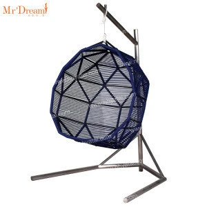 Waterproof high quality modern outdoor patio hanging egg swing chairs