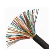 waterproof HYA 50  pair telephone cable wire color code 50 pairs communication cable
