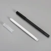 Waterproof sharpener empty eyebrow pencil similar to wooden pencil with lash brush for make up pencil packaging