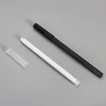 Waterproof sharpener empty eyebrow pencil similar to wooden pencil with lash brush for make up pencil packaging