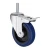 Import WBD 8 inch elastic rubber industrial casters wheels from China
