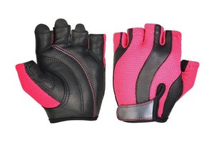 Weight Lifting Gloves Fitness Sport Gym Workout Exercise Training Leather Gloves
